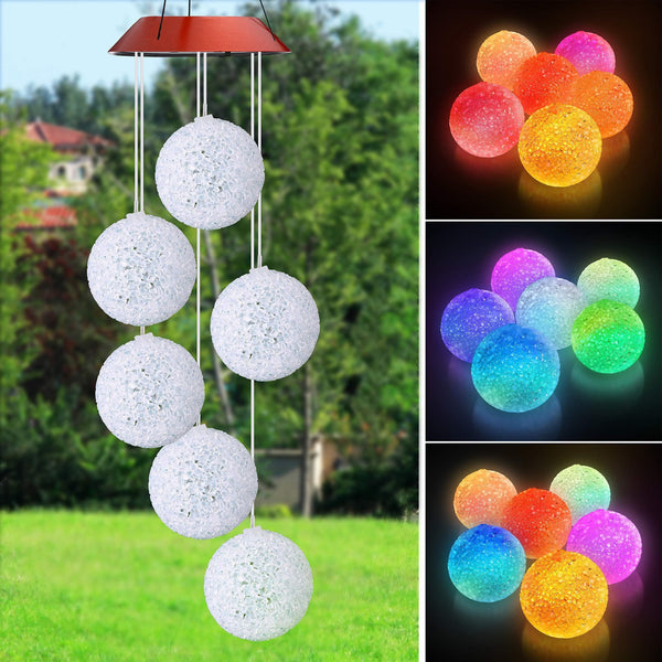 Boule de cristal animée For Living avec piles, lumière à DEL, multicolore,  6-1/4 po, décoration intérieure/extérieure activée par le son et la lumière